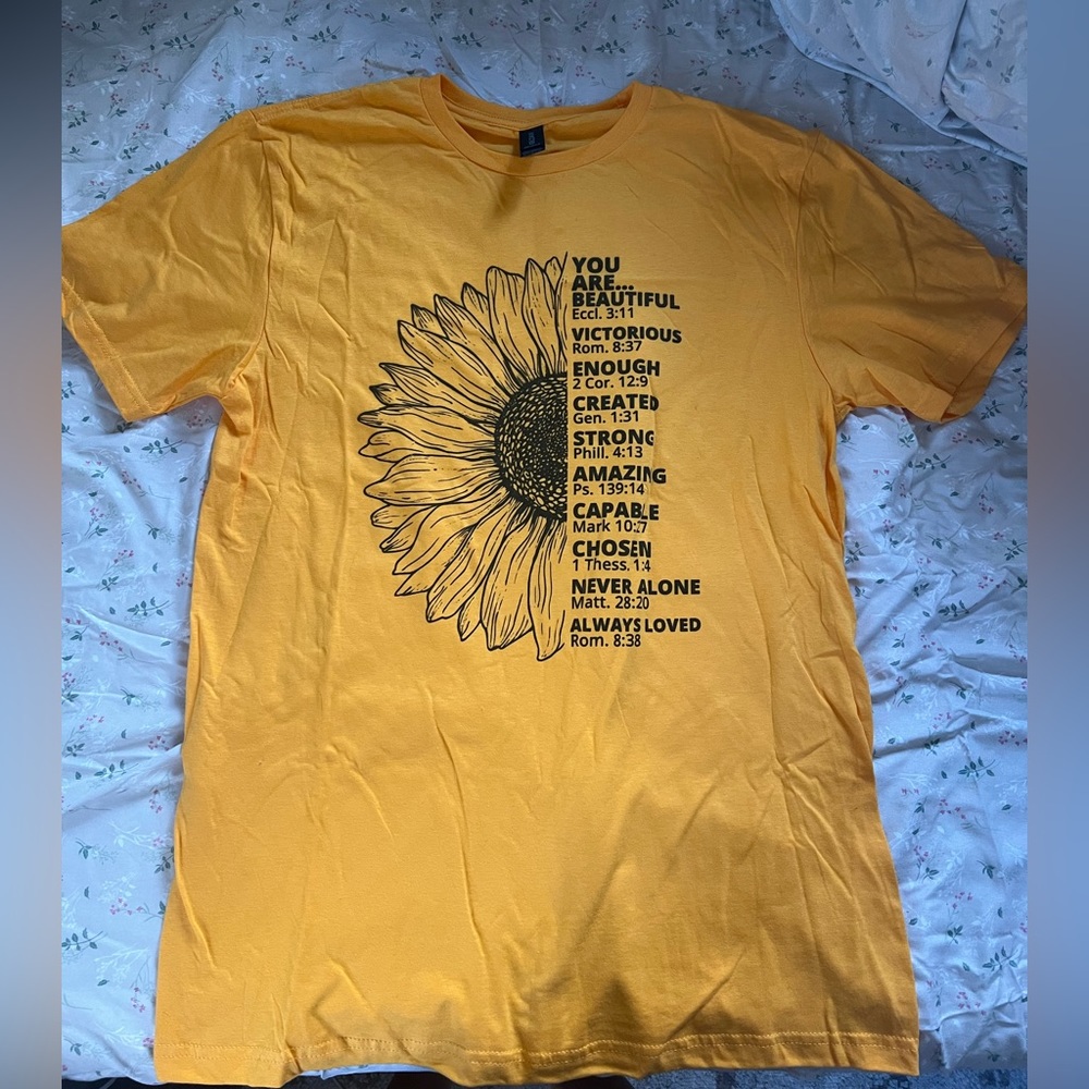 Printed Bible quote t-shirt! Very cute!